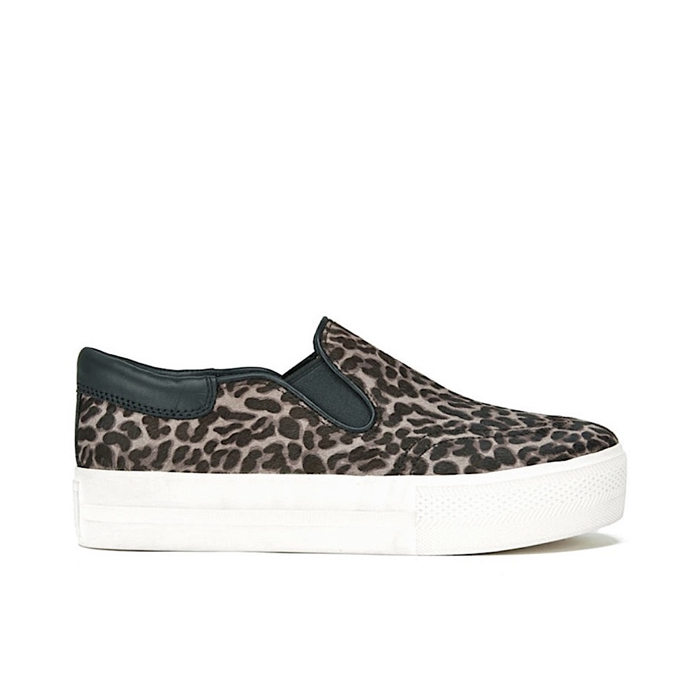 Ash Women's Jam Pony Leopard Print Slip-On Trainers, Size 37